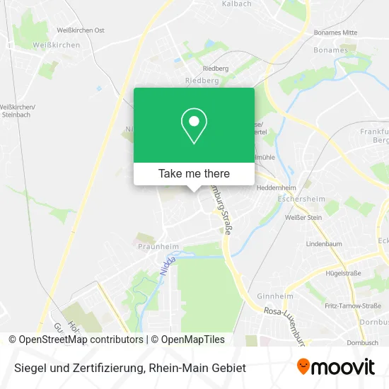 Карта Siegel und Zertifizierung