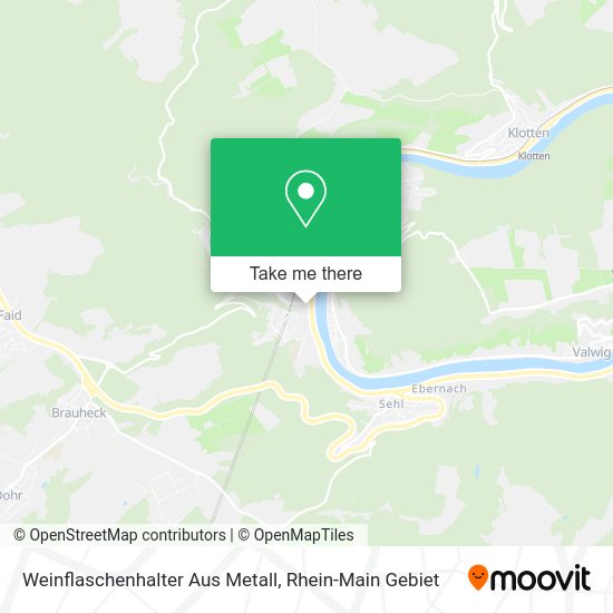 Карта Weinflaschenhalter Aus Metall
