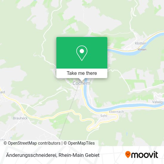 Карта Änderungsschneiderei