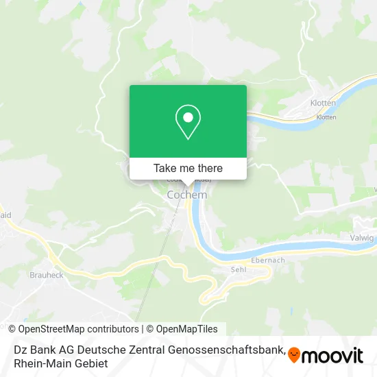 Карта Dz Bank AG Deutsche Zentral Genossenschaftsbank