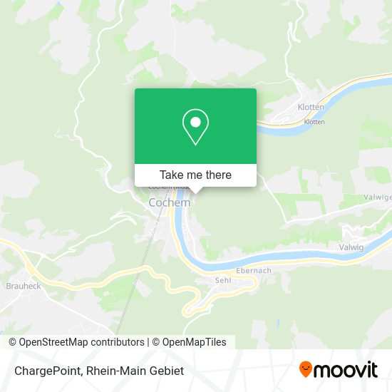 Карта ChargePoint
