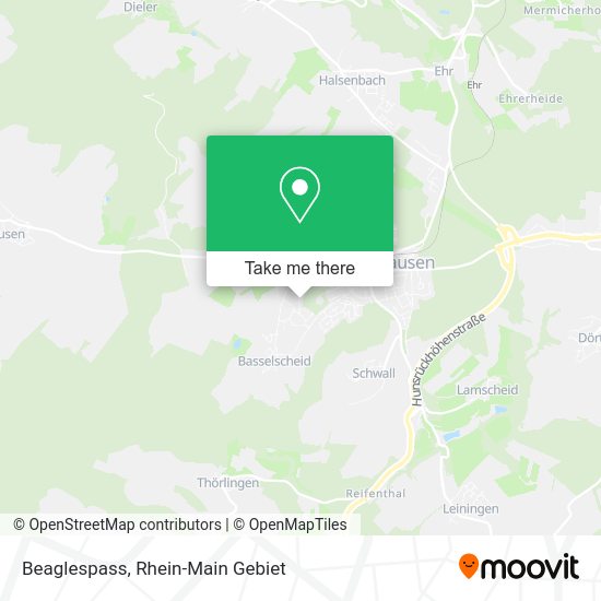 Карта Beaglespass