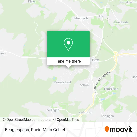 Карта Beaglespass