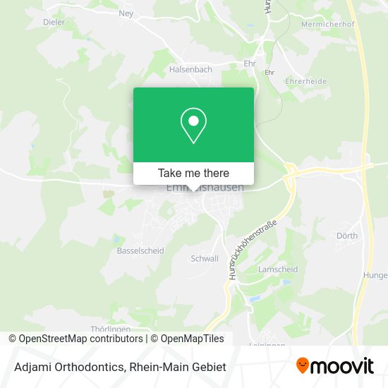Карта Adjami Orthodontics