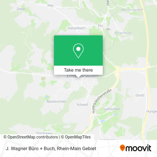 Карта J. Wagner Büro + Buch