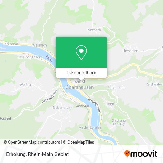 Карта Erholung