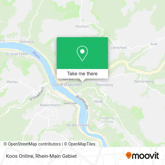 Карта Koos Online