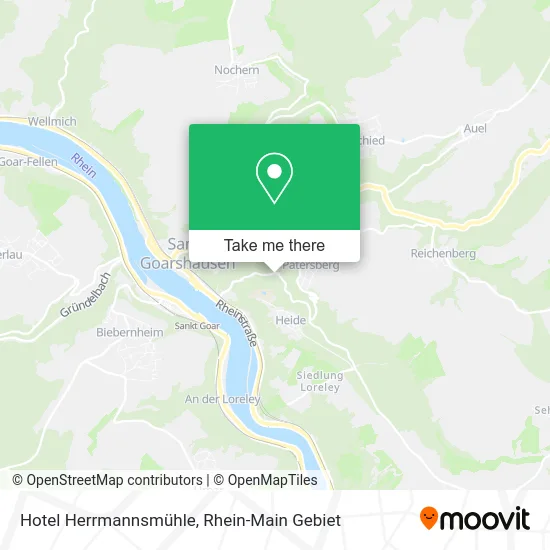 Карта Hotel Herrmannsmühle
