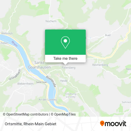 Ortsmitte map