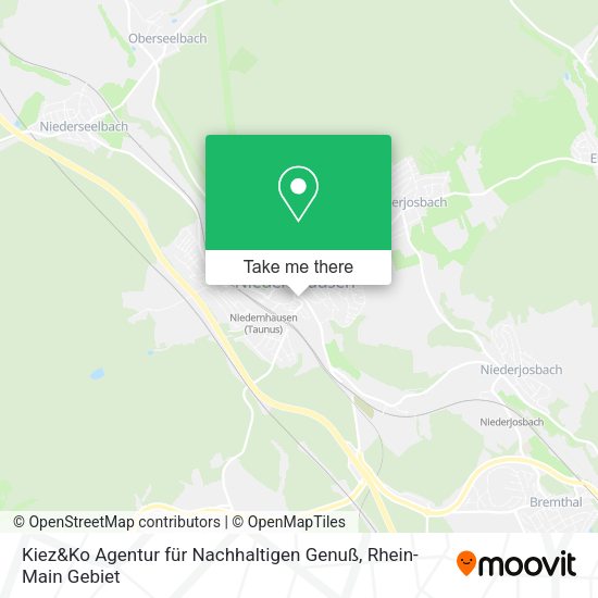 Карта Kiez&Ko Agentur für Nachhaltigen Genuß