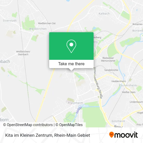 Карта Kita im Kleinen Zentrum