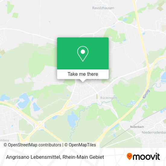 Карта Angrisano Lebensmittel