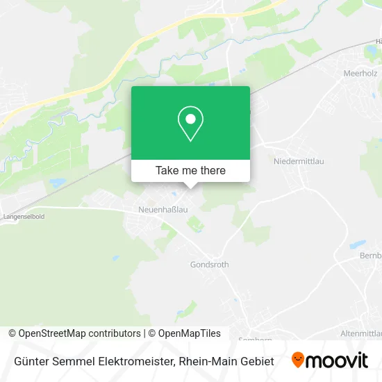 Карта Günter Semmel Elektromeister