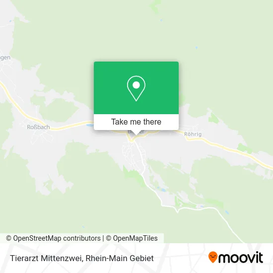 Карта Tierarzt Mittenzwei