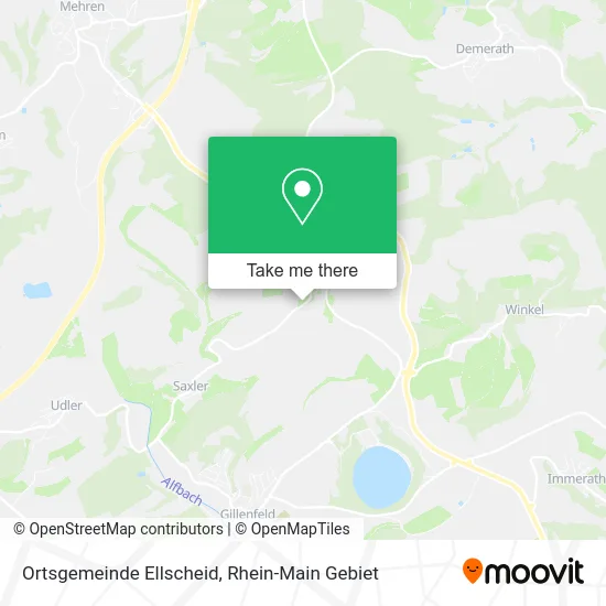 Карта Ortsgemeinde Ellscheid