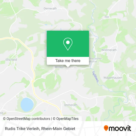 Карта Rudis Trike Verleih