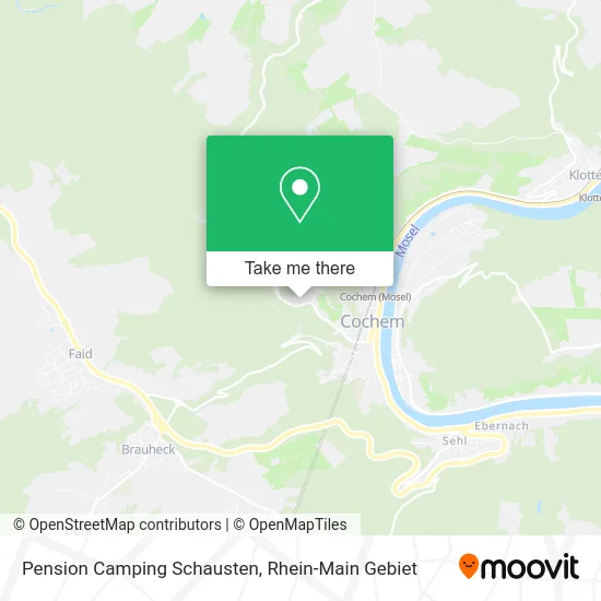 Карта Pension Camping Schausten