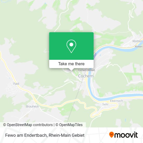 Карта Fewo am Endertbach