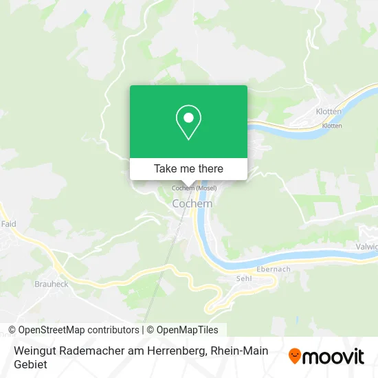 Карта Weingut Rademacher am Herrenberg