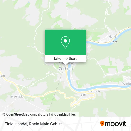 Карта Einig Handel
