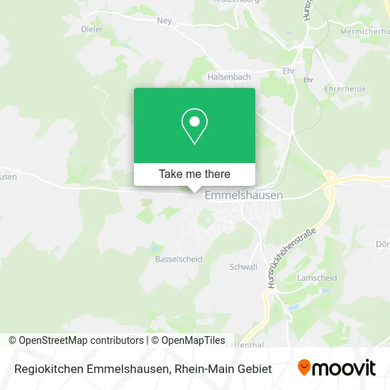 Карта Regiokitchen Emmelshausen