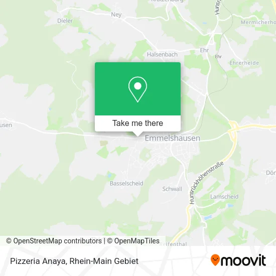 Pizzeria Anaya map