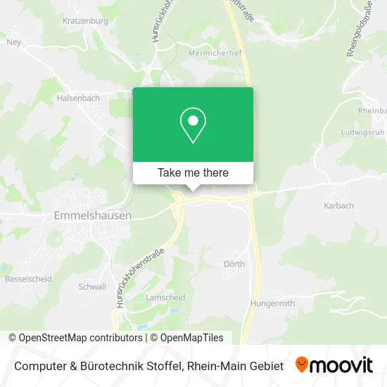 Карта Computer & Bürotechnik Stoffel