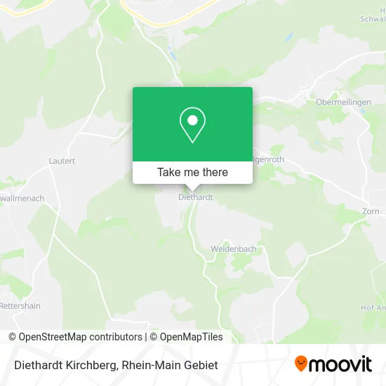 Карта Diethardt Kirchberg