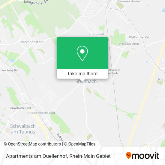 Карта Apartments am Quellenhof