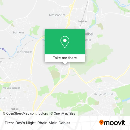Карта Pizza Day'n Night