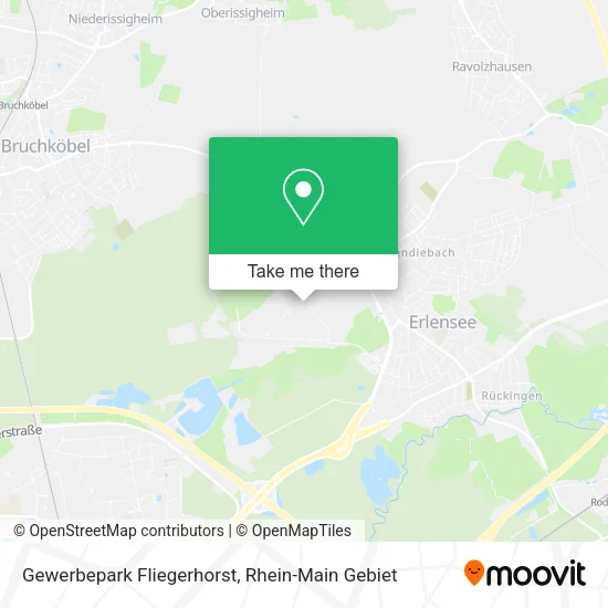 Карта Gewerbepark Fliegerhorst