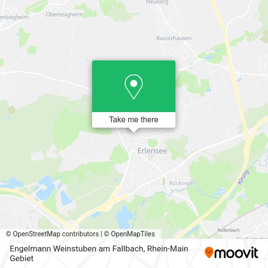Карта Engelmann Weinstuben am Fallbach