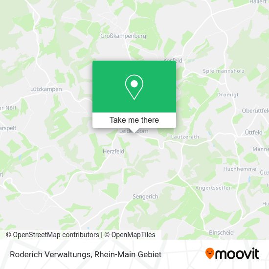 Карта Roderich Verwaltungs