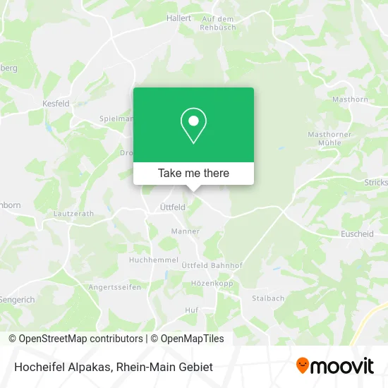 Карта Hocheifel Alpakas