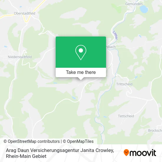 Карта Arag Daun Versicherungsagentur Janita Crowley