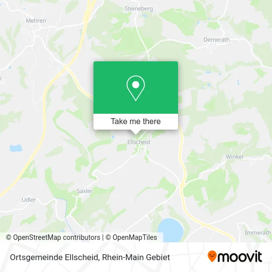 Карта Ortsgemeinde Ellscheid