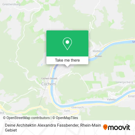 Карта Deine Architektin Alexandra Fassbender
