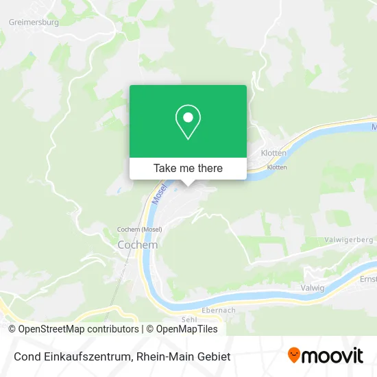 Карта Cond Einkaufszentrum