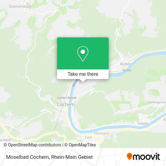 Карта Moselbad Cochem