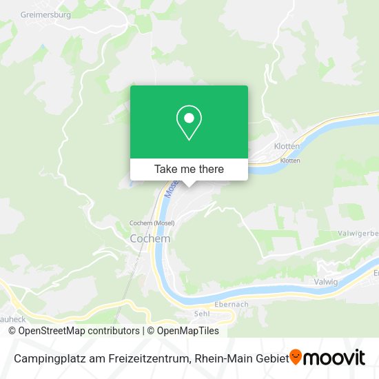 Карта Campingplatz am Freizeitzentrum