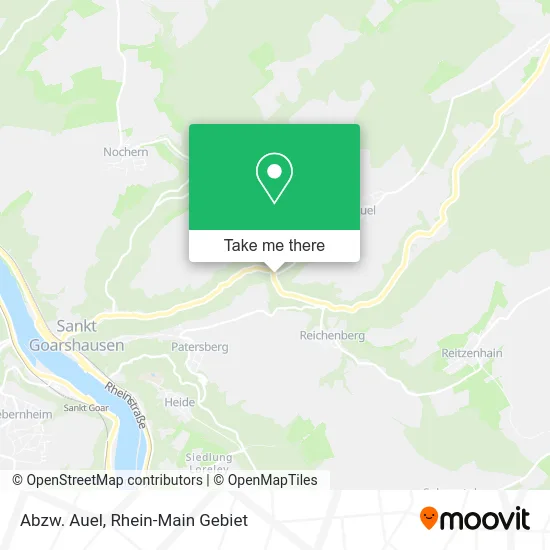 Карта Abzw. Auel