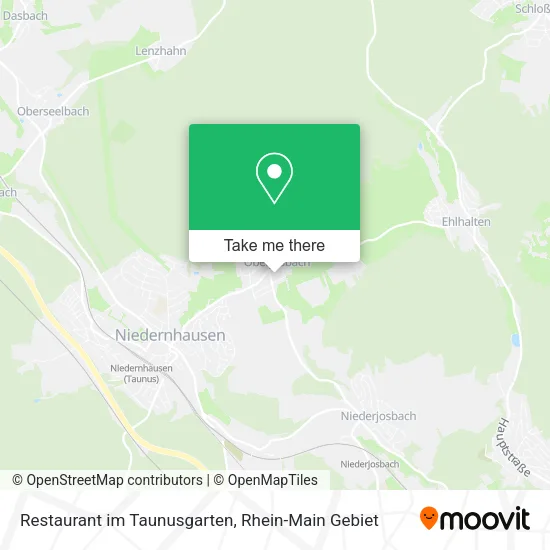 Карта Restaurant im Taunusgarten
