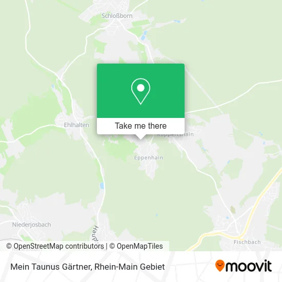 Карта Mein Taunus Gärtner