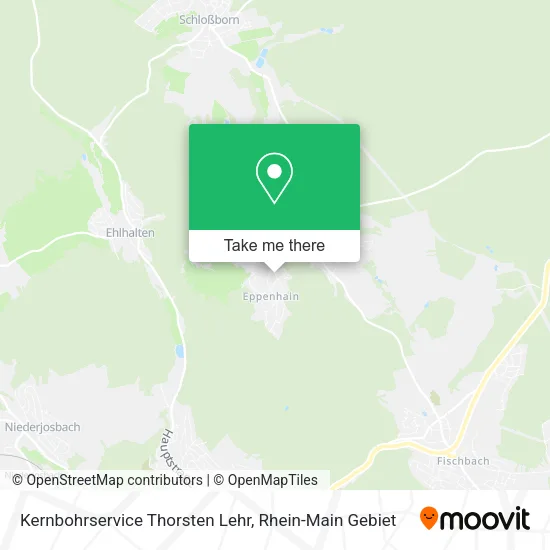 Карта Kernbohrservice Thorsten Lehr
