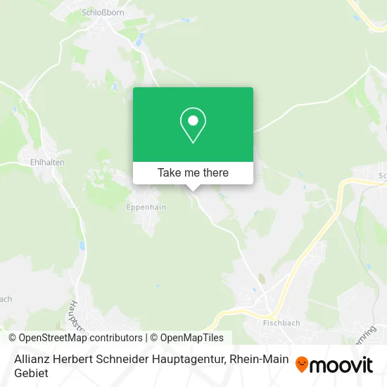 Карта Allianz Herbert Schneider Hauptagentur