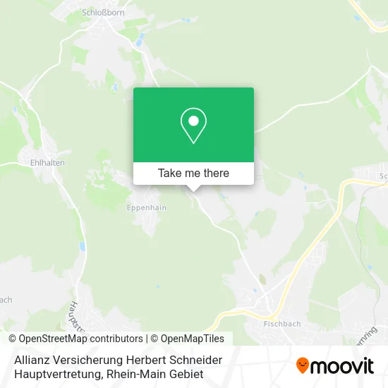 Карта Allianz Versicherung Herbert Schneider Hauptvertretung