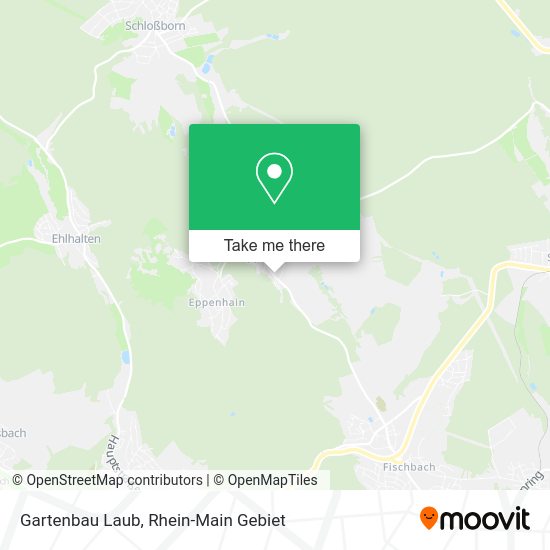 Карта Gartenbau Laub