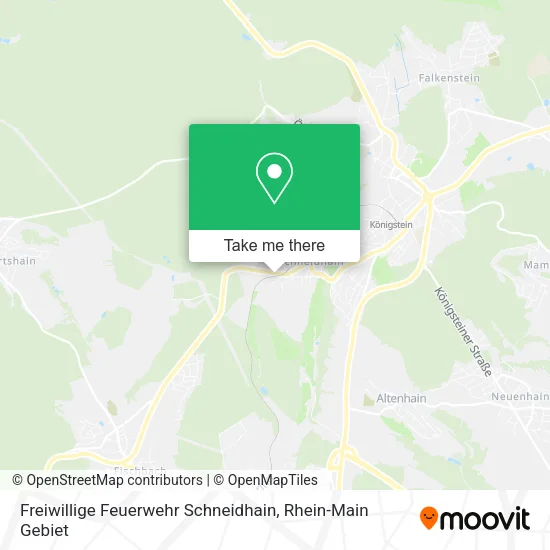 Карта Freiwillige Feuerwehr Schneidhain
