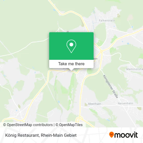 Карта König Restaurant