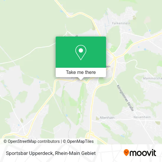 Карта Sportsbar Upperdeck